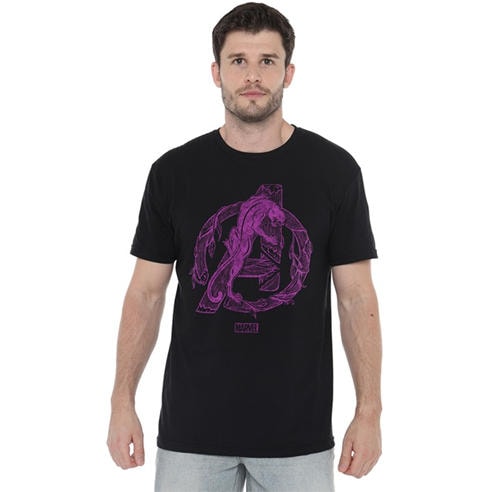 Black Panther - Black Panther Avengers Panther Mens T-Shirt Black