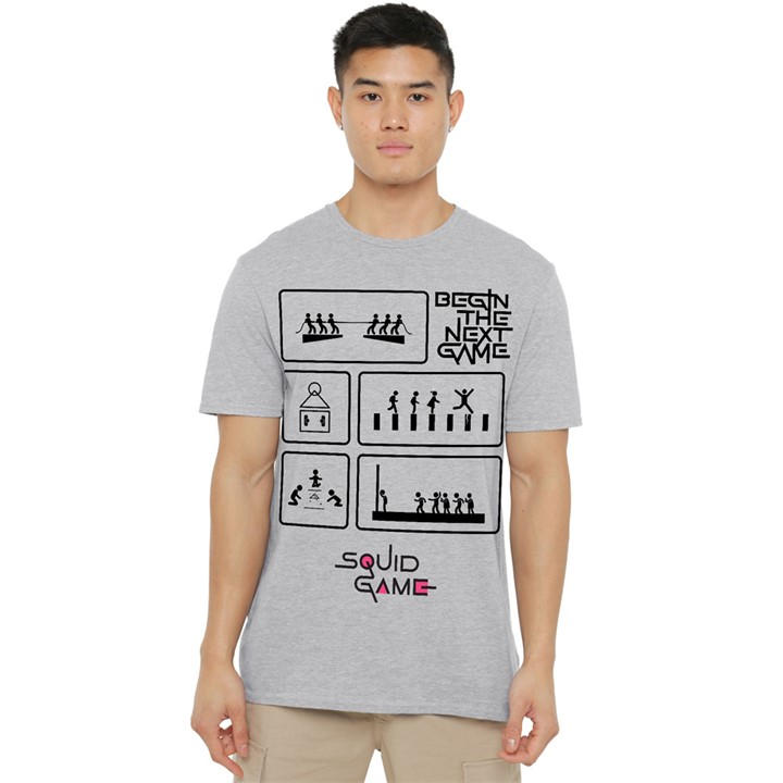 Squid Game Men's Grey Squid Games Next Game T-Shirt in Size 2XL, Sports Direct