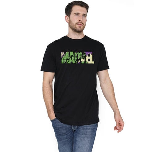 Hulk - Hulk Window Mens T-Shirt Black