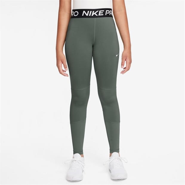 Camo Green - Nike - Pro Girls Tights