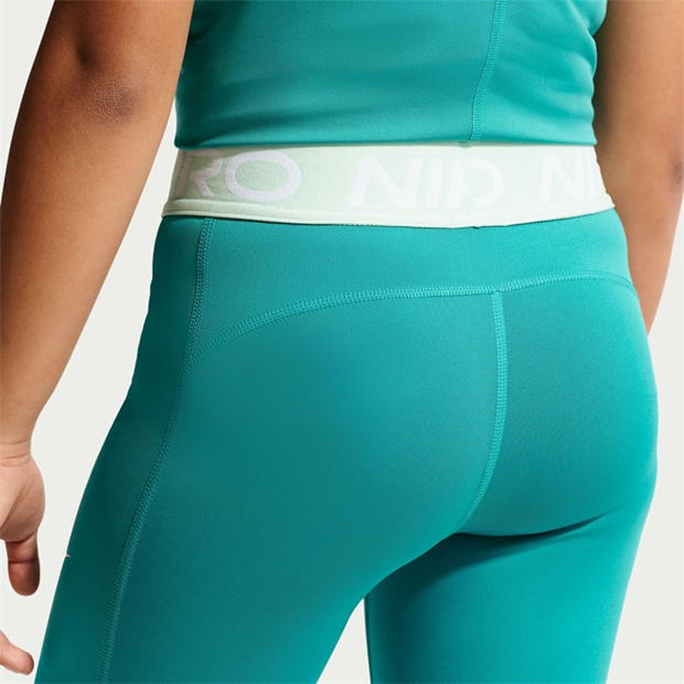 Arctic Green - Nike - Pro Girls Tights