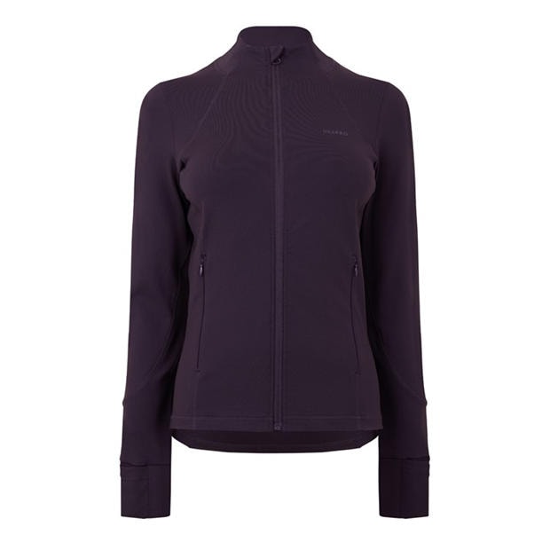 Dark Plum - USA Pro - Core Performance Training Jacket Womens