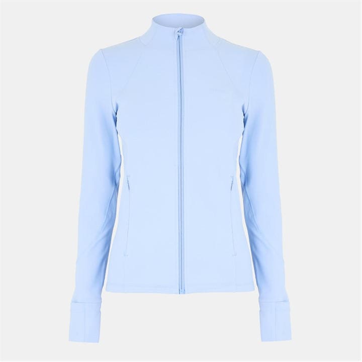 Usa Pro Women's White Core Fitness Long Sleeve Slim Fit Performance Training Jacket in Size 8, Sports Direct