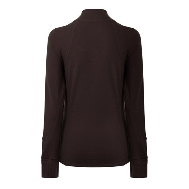 Chocolate Brown - USA Pro - Core Performance Training Jacket Womens