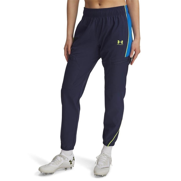 Under Armour Women's Blue Performance Challenge Warmup Tracksuit Bottom in Size 8, Sports Direct