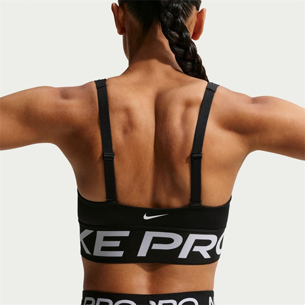 Black/White - Nike - Nike Indy Plunge Bra Ld61
