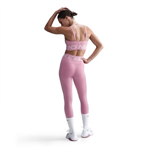 Elemental Pink - Nike - Women's Indy Plunge Non Wired Medium Impact Sports Bra