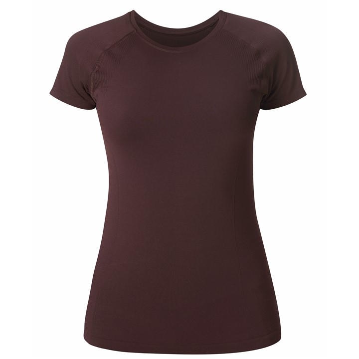 Sweaty Betty Women's Brown Athlete Short Sleeve Performance Gym Top in Size 12, Sports Direct