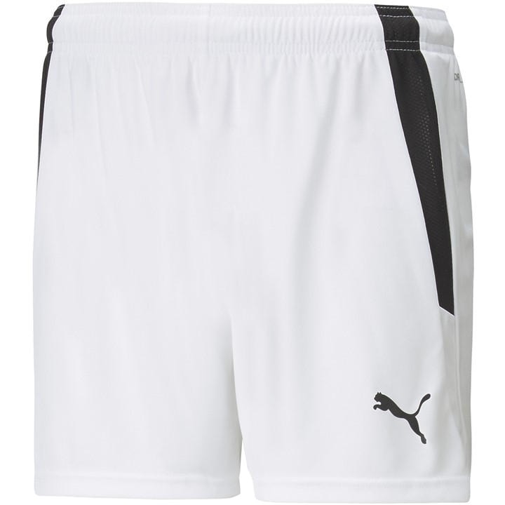 Puma Women's White Teamliga Shorts W Football Short in Size 8, Sports Direct