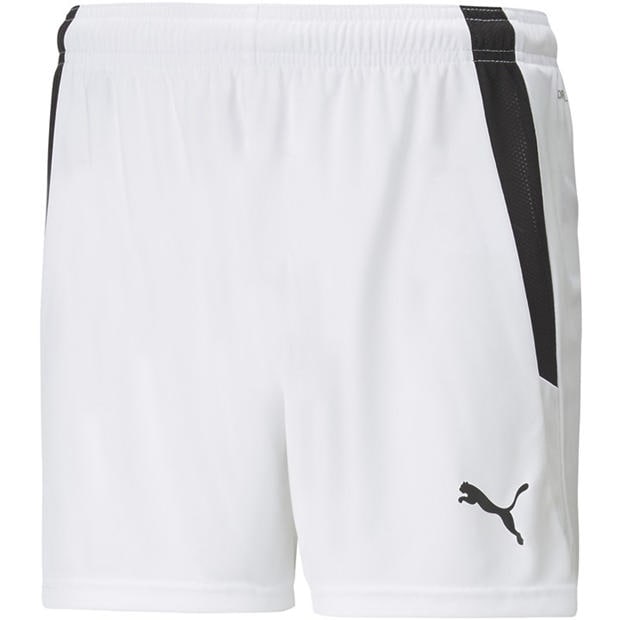 White/Black - Puma - Puma Teamliga Shorts W Football Short Womens