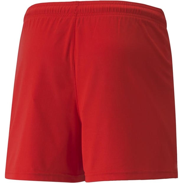 Red-White - Puma - Puma Teamliga Shorts W Football Short Womens