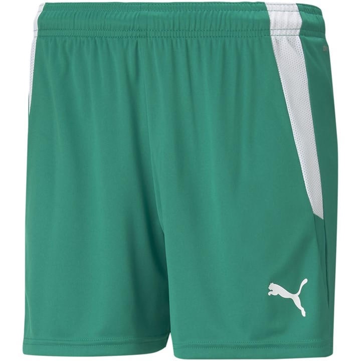Puma Women's Green Teamliga Shorts W Football Short in Size 10, Sports Direct