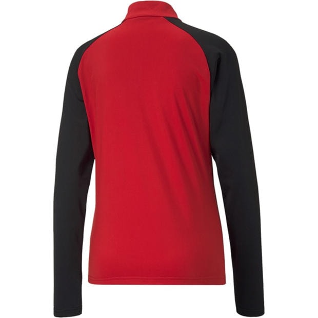 Red-Black - Puma - Puma Teamliga 1/4 Zip Top W Drill Womens
