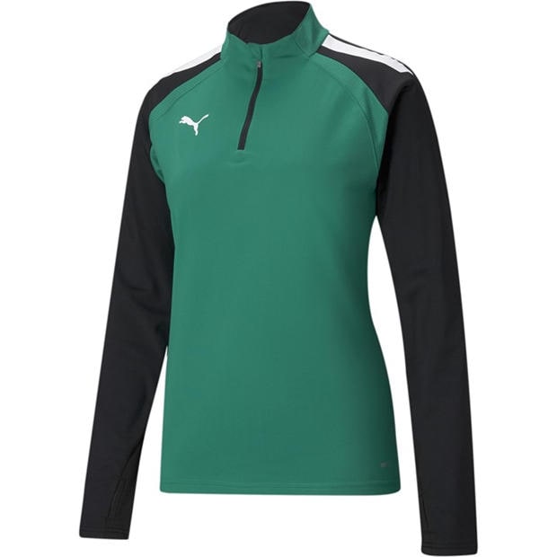 Pepper Green - Puma - Puma Teamliga 1/4 Zip Top W Drill Womens