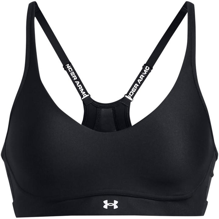 Under Armour Women's Black Infinity Low Impact Sports Bra in Size 8, Sports Direct