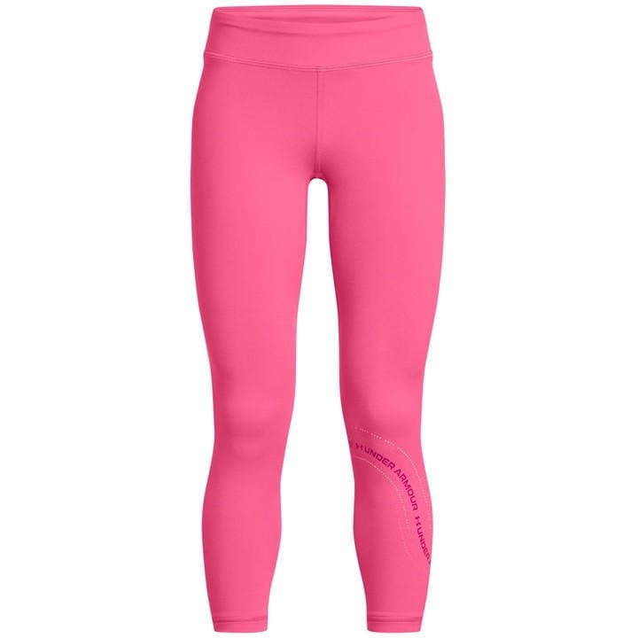 Under Armour Girls Pink Kids' Performance Gym Legging in Size M, Sports Direct