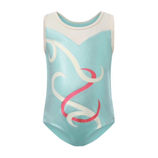 Turquoise/Pink - LA Gear - LA Gear Sleeve Bodysuit Junior Girls