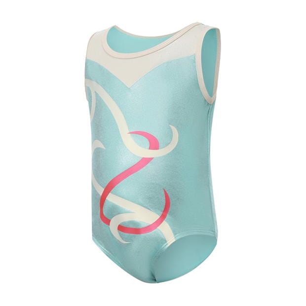 Turquoise/Pink - LA Gear - LA Gear Sleeve Bodysuit Junior Girls