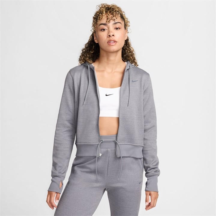 Nike Women's Grey W Nk 1 Tf Fz Hd in Size 14, Sports Direct