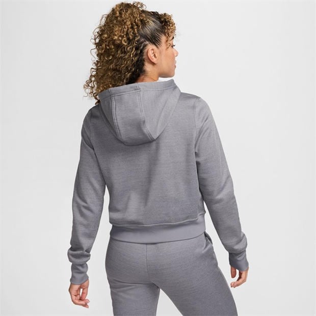 Carbon Heather - Nike - Nike W NK 1 TF FZ Hd Ld99