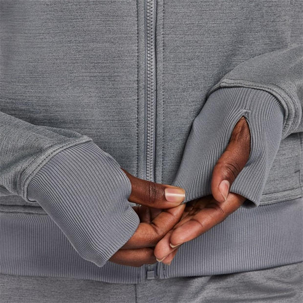 Carbon Heather - Nike - Nike W NK 1 TF FZ Hd Ld99