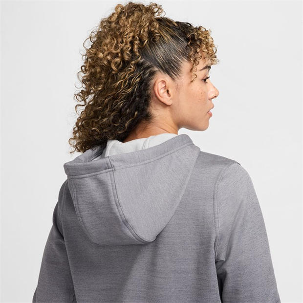 Carbon Heather - Nike - Nike W NK 1 TF FZ Hd Ld99