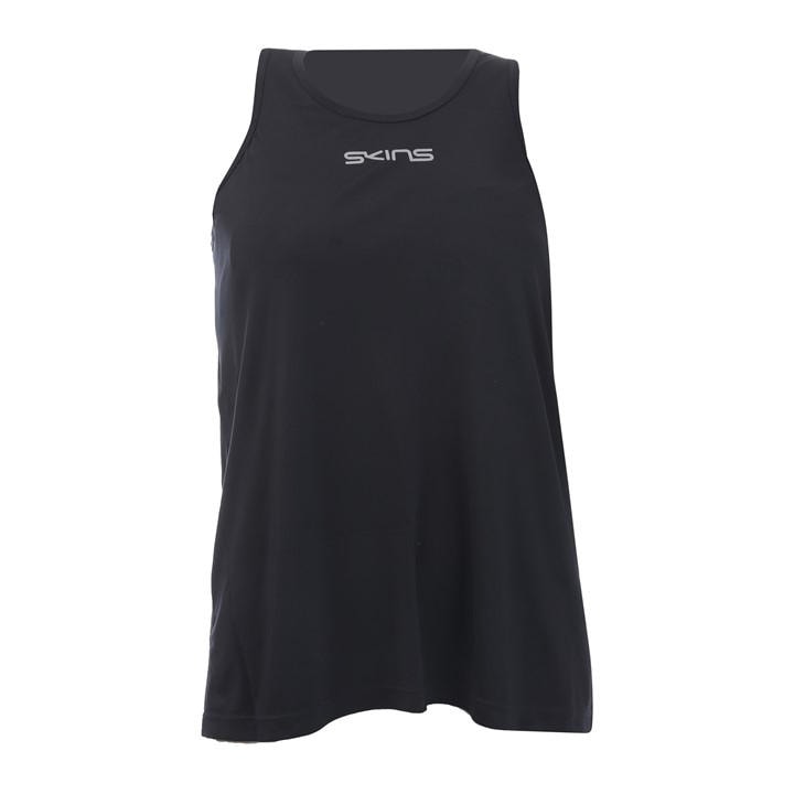 Skins Women's Black Performance Gym Vest in Size 12, Sports Direct