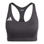 Black - adidas - Adizero Essentials Run Womens Medium Support Bra