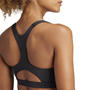 Black - adidas - Adizero Essentials Run Womens Medium Support Bra