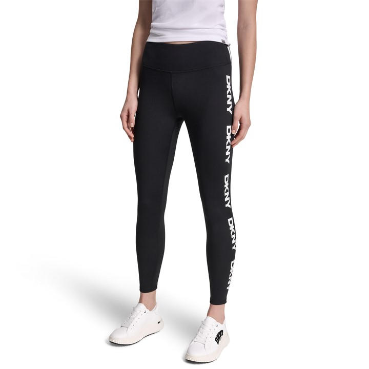 Dkny Women's Black Yoga Pants in Size 12, Sports Direct