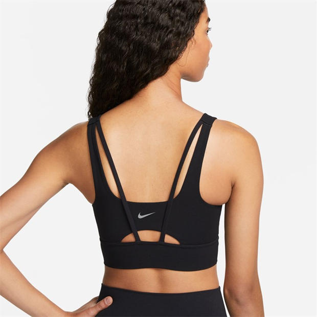 Black/Sail - Nike - Women's Non Wired Medium Impact Sports Bra