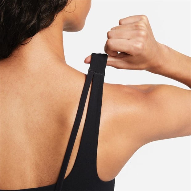 Black/Sail - Nike - Women's Non Wired Medium Impact Sports Bra