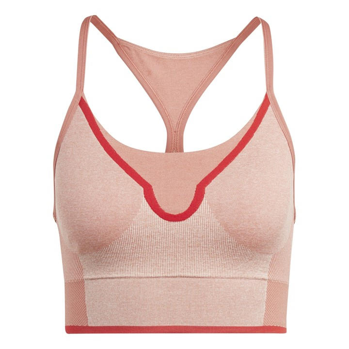Adidas Women's Brown Low Impact Sports Bra in Size XS, Sports Direct