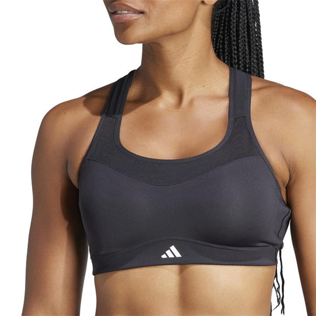 Black - adidas - TLRD Impact Training Womens High Support Sports Bra