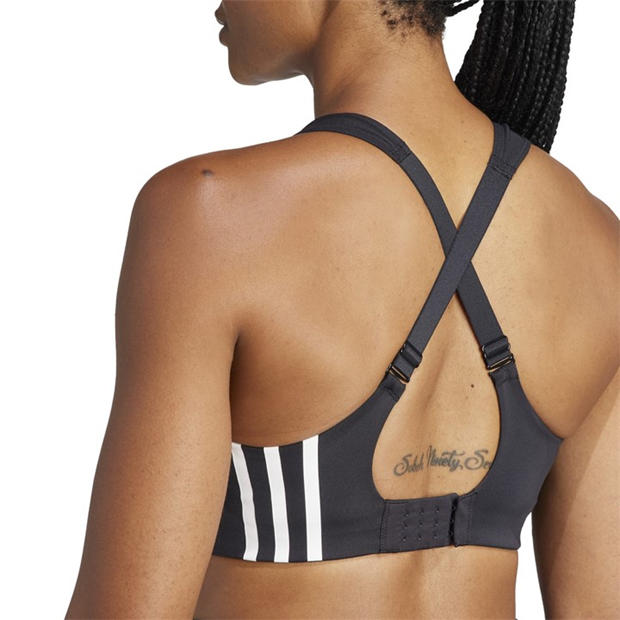 Black - adidas - TLRD Impact Training Womens High Support Sports Bra