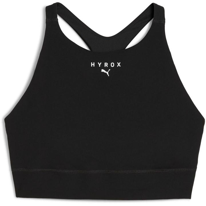 Puma Women's Black Hyrox Shapeluxe High Bra in Size 10, Sports Direct