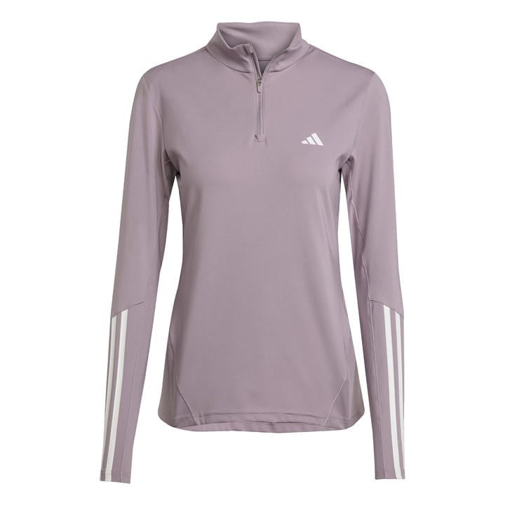 Adidas Women's Pink Long-Sleeve Performance Gym Top in Size L, Sports Direct