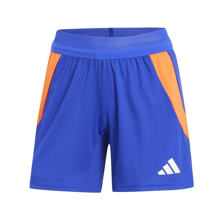 Adidas Women's Blue Tiro24 Football Shorts in Size XS, Sports Direct
