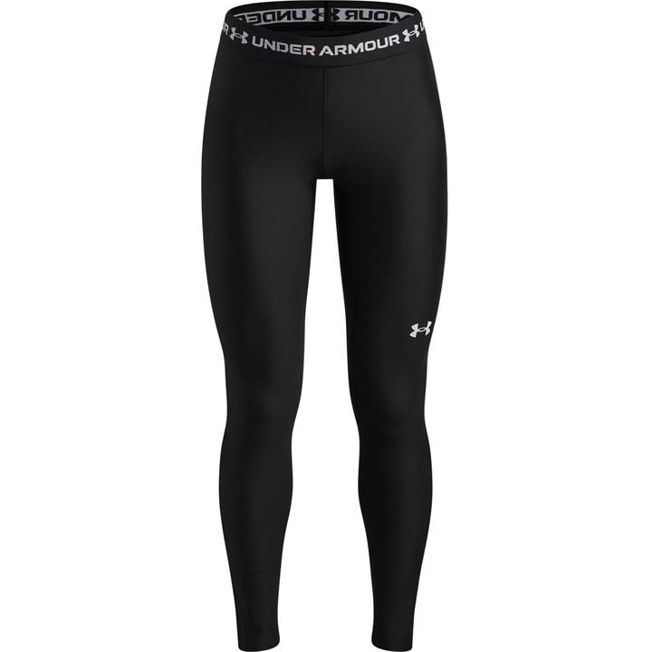 Under Armour Girls Black ' Heatgear® Ankle Crop in Size 13 - 14 Years, Sports Direct