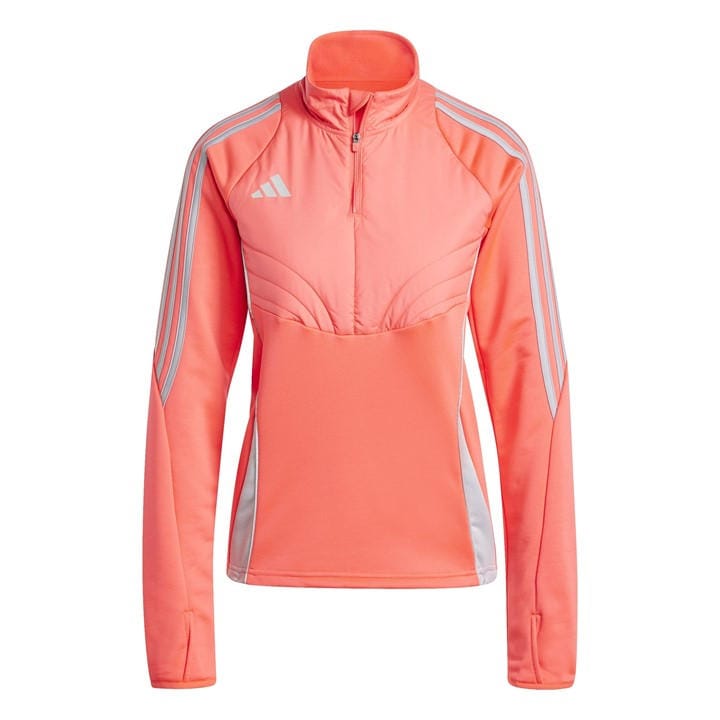 Adidas Women's Red Tiro Winter Tracksuit Top in Size XS, Sports Direct