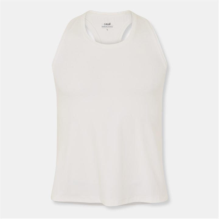 Casall Women's White Performance Gym Vest in Size 16, Sports Direct