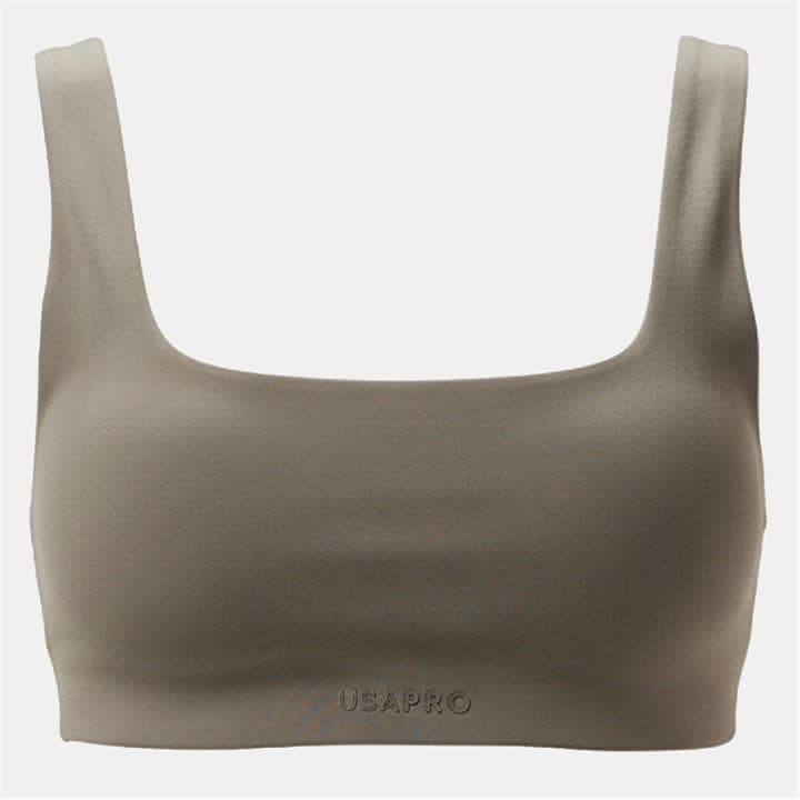 Usa Pro Women's Brown Low Impact Soft Bra in Size 14, Sports Direct