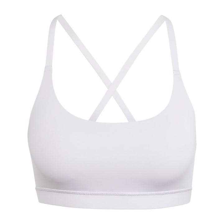 Adidas Women's Purple All Me Light Support Bra Low Impact Sports in Size XL C-D, Sports Direct