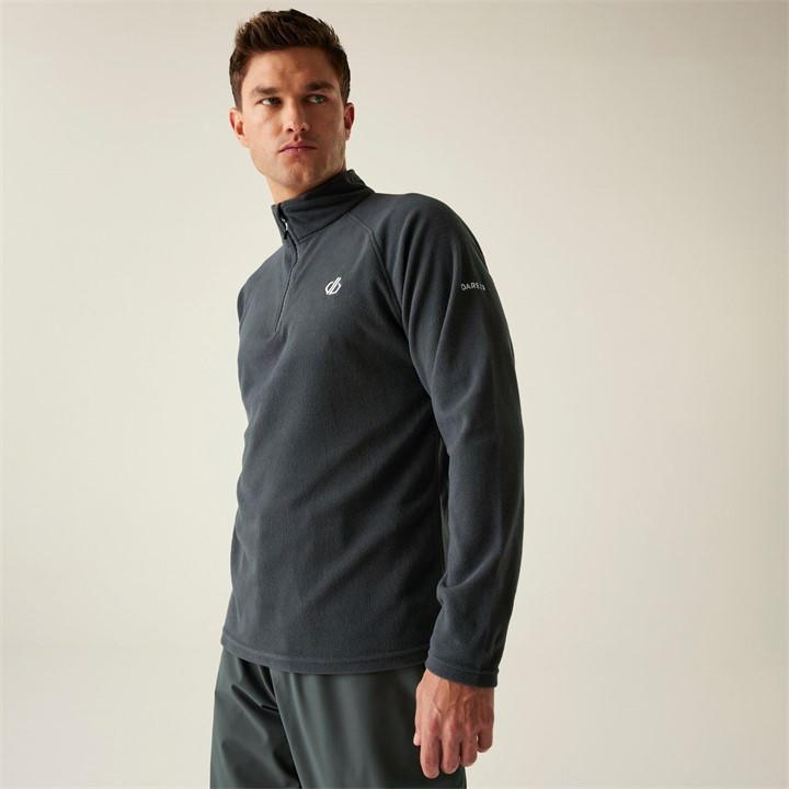 Dare 2B Men's Grey Freethink Ii Half Zip Fleece in Size XS, Sports Direct