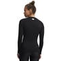 Ulti Black/Wht - Under Armour - Women's Long Sleeve Performance Gym Top