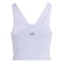 Violet Tone - adidas - All Me Medium-Support Long Line Bra Tank Top Womens