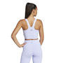 Violet Tone - adidas - All Me Medium-Support Long Line Bra Tank Top Womens