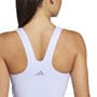 Violet Tone - adidas - All Me Medium-Support Long Line Bra Tank Top Womens