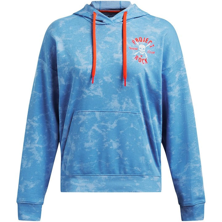 Under Armour Women's Blue Underground Terry Performance Hoodie in Size 12, Sports Direct