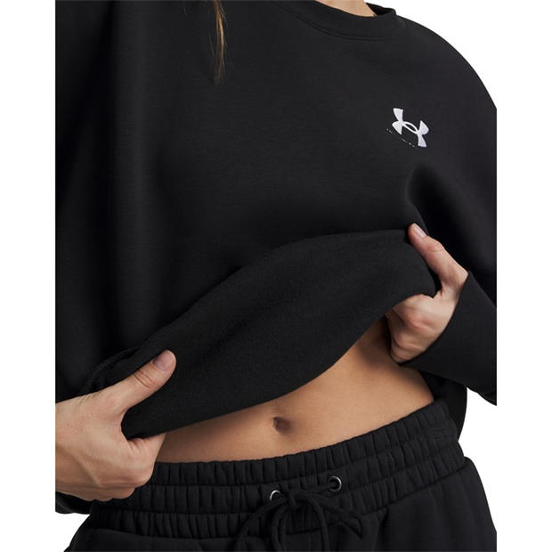 Juoda - Under Armour - Under Armour Ua Icon Fleece Os Crew Sweatshirt Womens